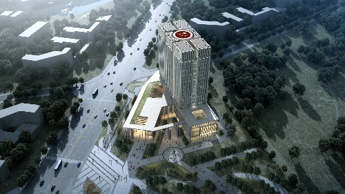 首盛國際工程監(jiān)理案例，自貢市國際檔案館建設(shè)項目