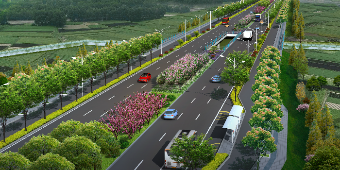 首盛工程監(jiān)理項目，信豐高新區(qū)集友路等四條道路新建工程